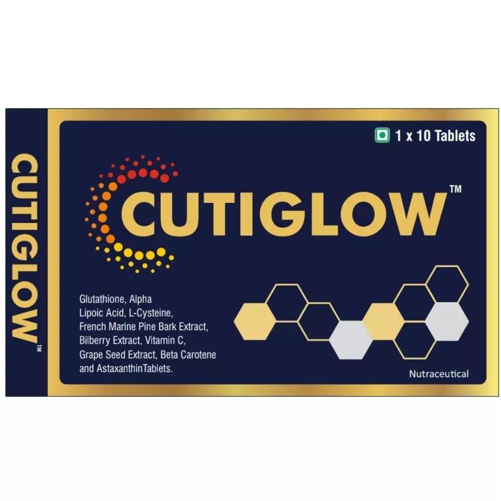 Buy Cutiglow Skin Whitening Tablets  Online - OLRAA Indian Snacks