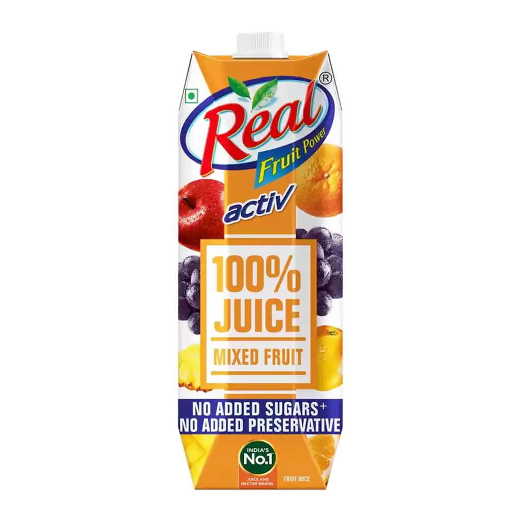 Buy Dabur Real Activ Mixed Fruit Online - OLRAA Indian Snacks