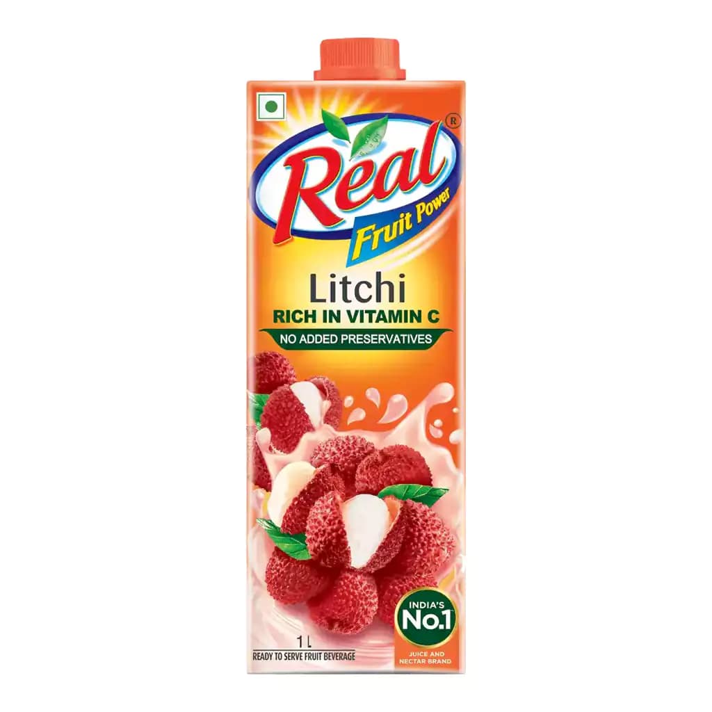 Buy Dabur Real Fruit Power Litchi Online - OLRAA Indian Snacks