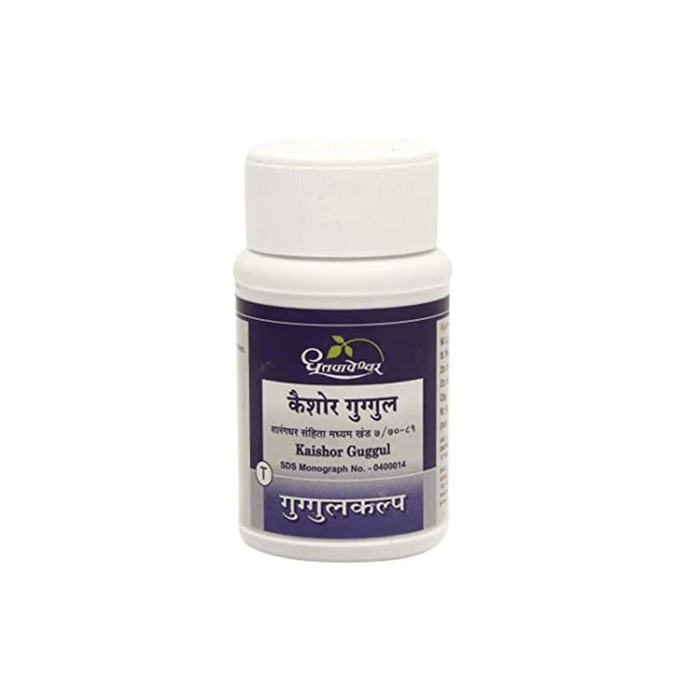 Buy Dhootapapeshwar Kaishor Guggul tablet Online - OLRAA Indian Snacks