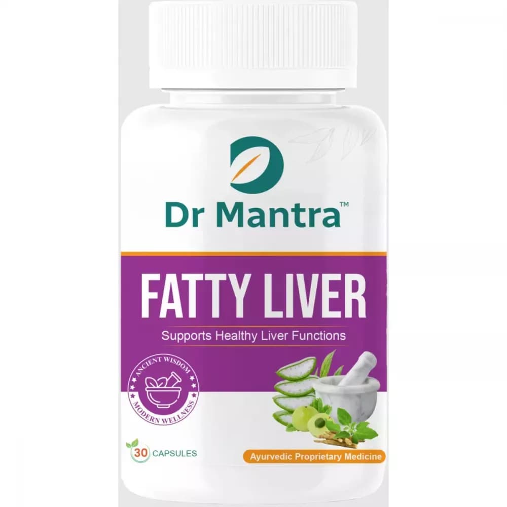 Buy Dr Mantra Fatty Liver Capsules Online - OLRAA Indian Snacks