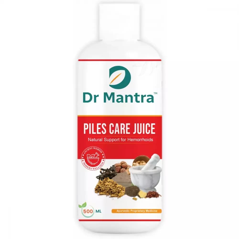 Buy Dr Mantra Piles Care Juice Online - OLRAA Indian Snacks