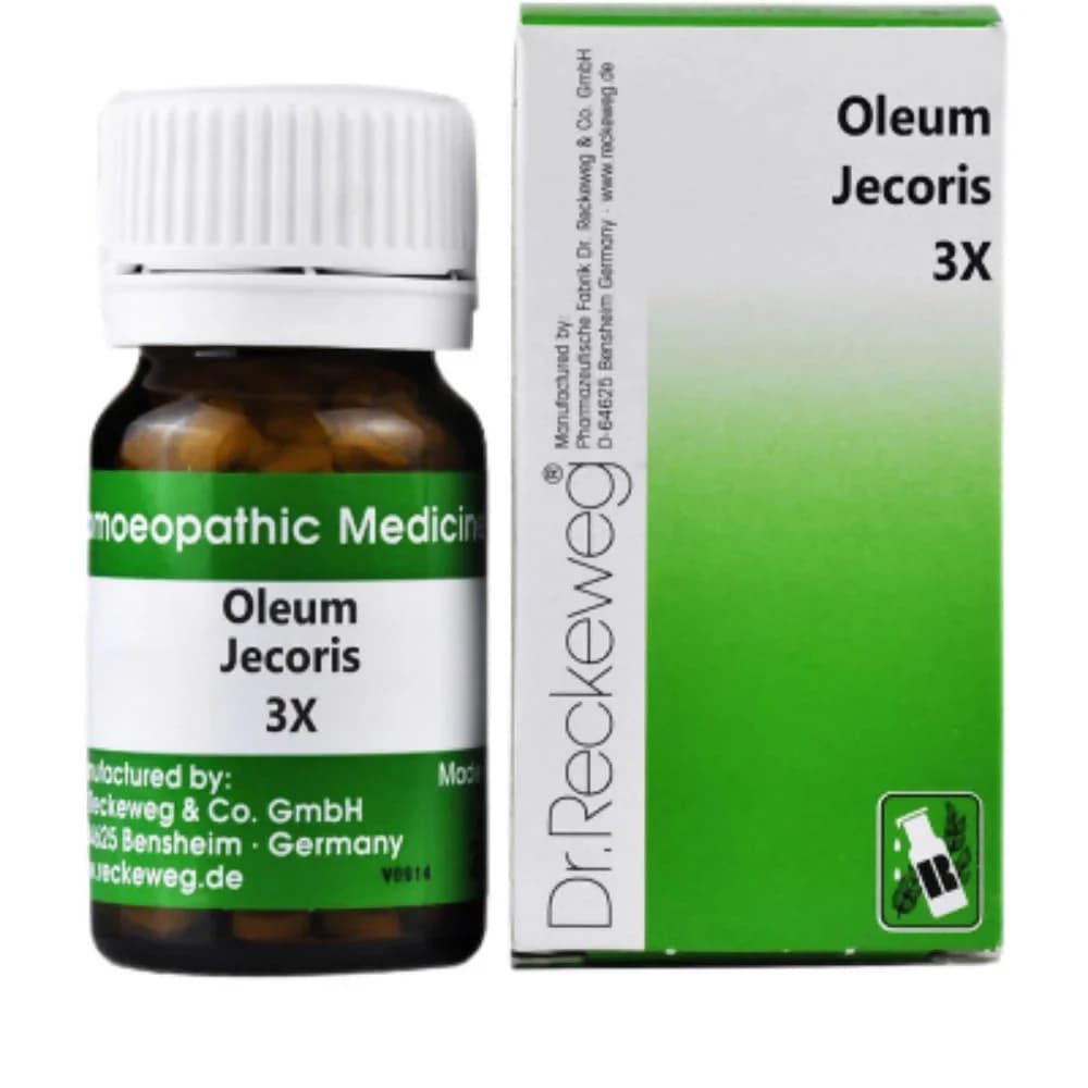 Buy Dr. Reckeweg Oleum Jecoris Tablet 3X Online - OLRAA Indian Snacks