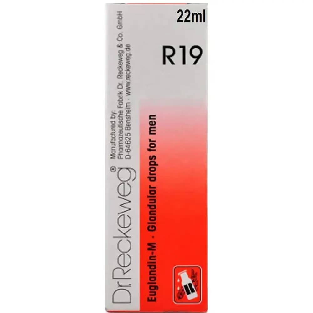 Buy Dr. Reckeweg R19 Glandular Drops for Men Online - OLRAA Indian Snacks