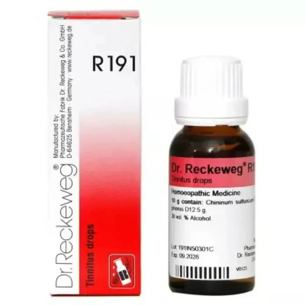 Buy Dr. Reckeweg R191 Tinnitus Drop Online - OLRAA Indian Snacks