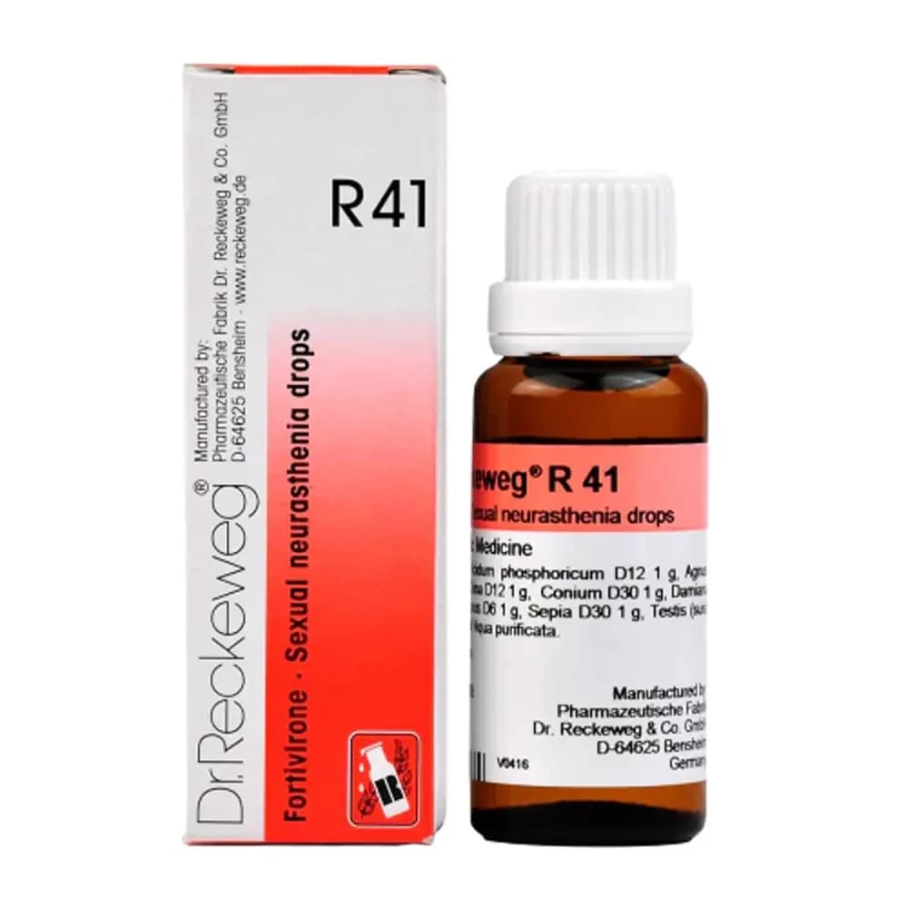 Buy Dr. Reckeweg R41 Sexual Neurasthenia Drop Online - OLRAA Indian Snacks