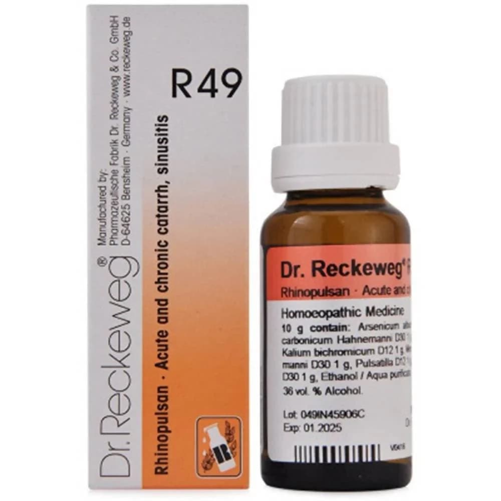 Buy Dr. Reckeweg R49 Sinus Drop Online - OLRAA Indian Snacks