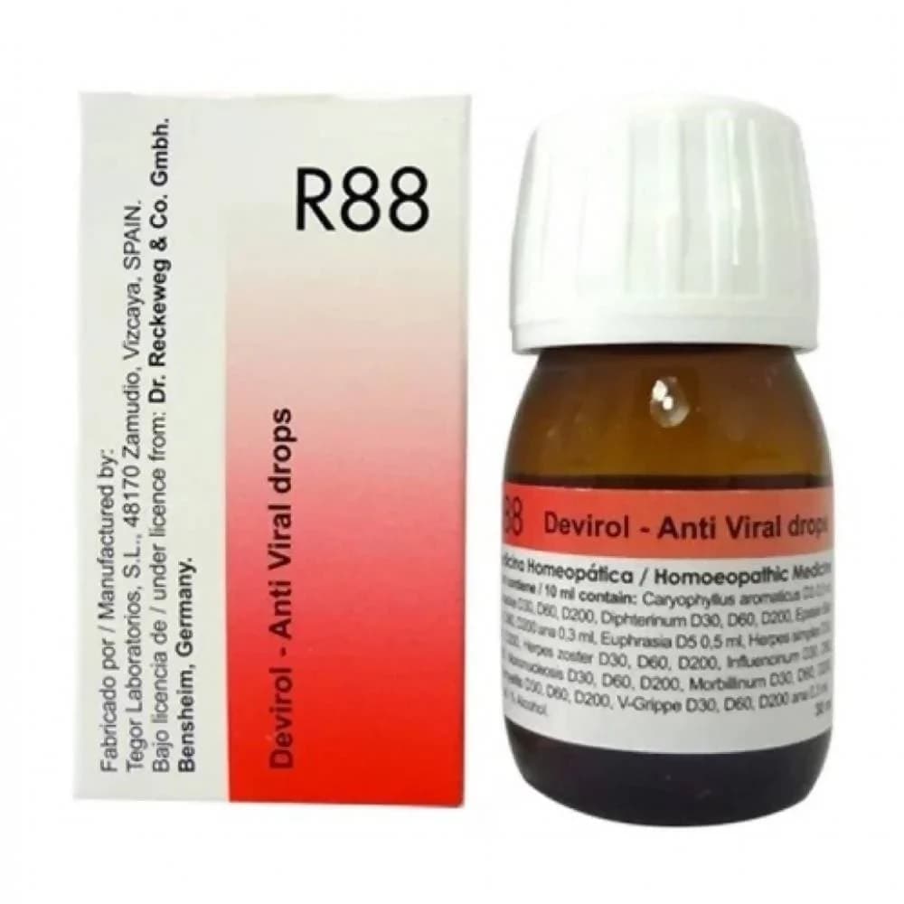 Buy Dr. Reckeweg R88 Anti Viral Drop Online - OLRAA Indian Snacks