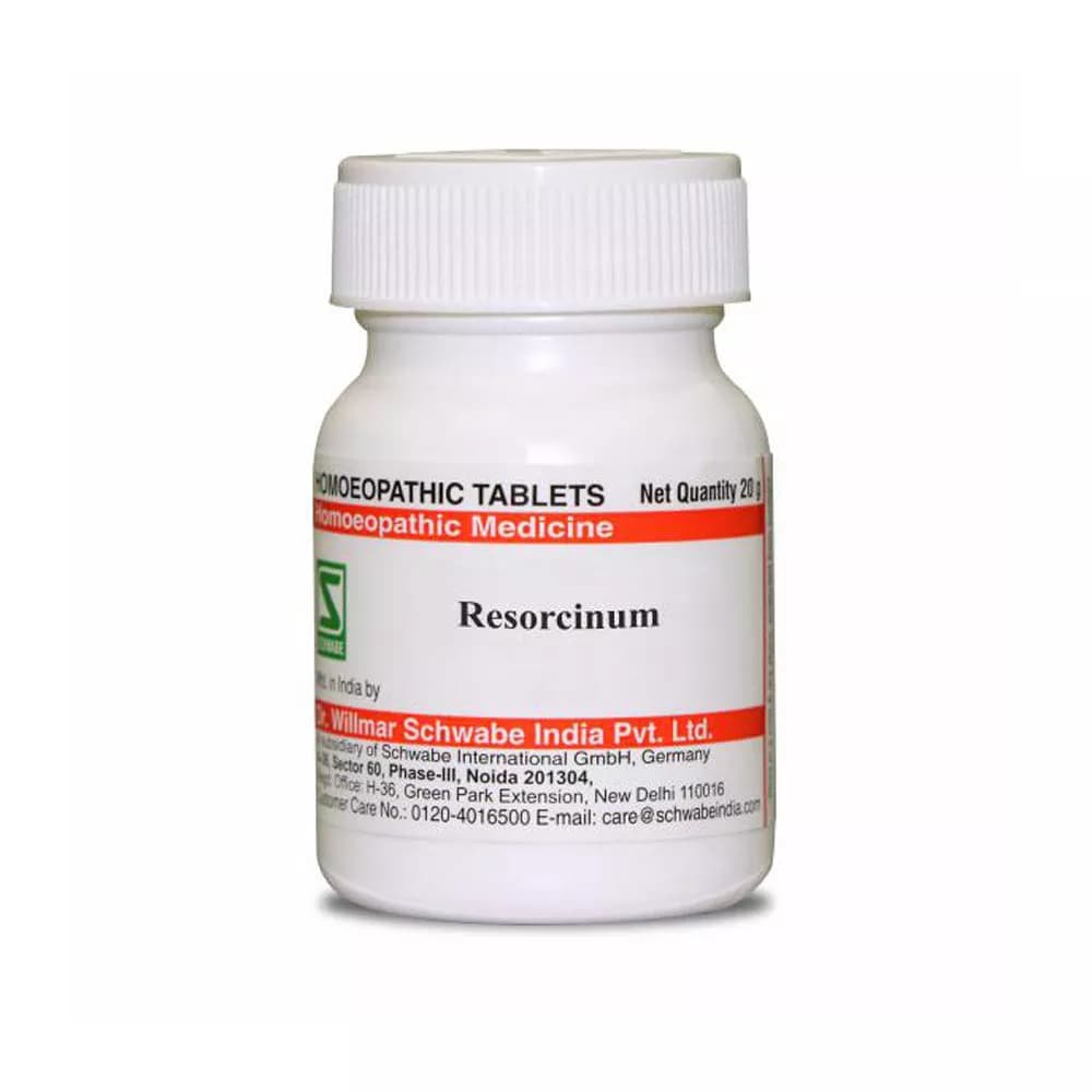 Buy Dr. Willmar Schwabe India Resorcinum Tablet Online - OLRAA Indian Snacks