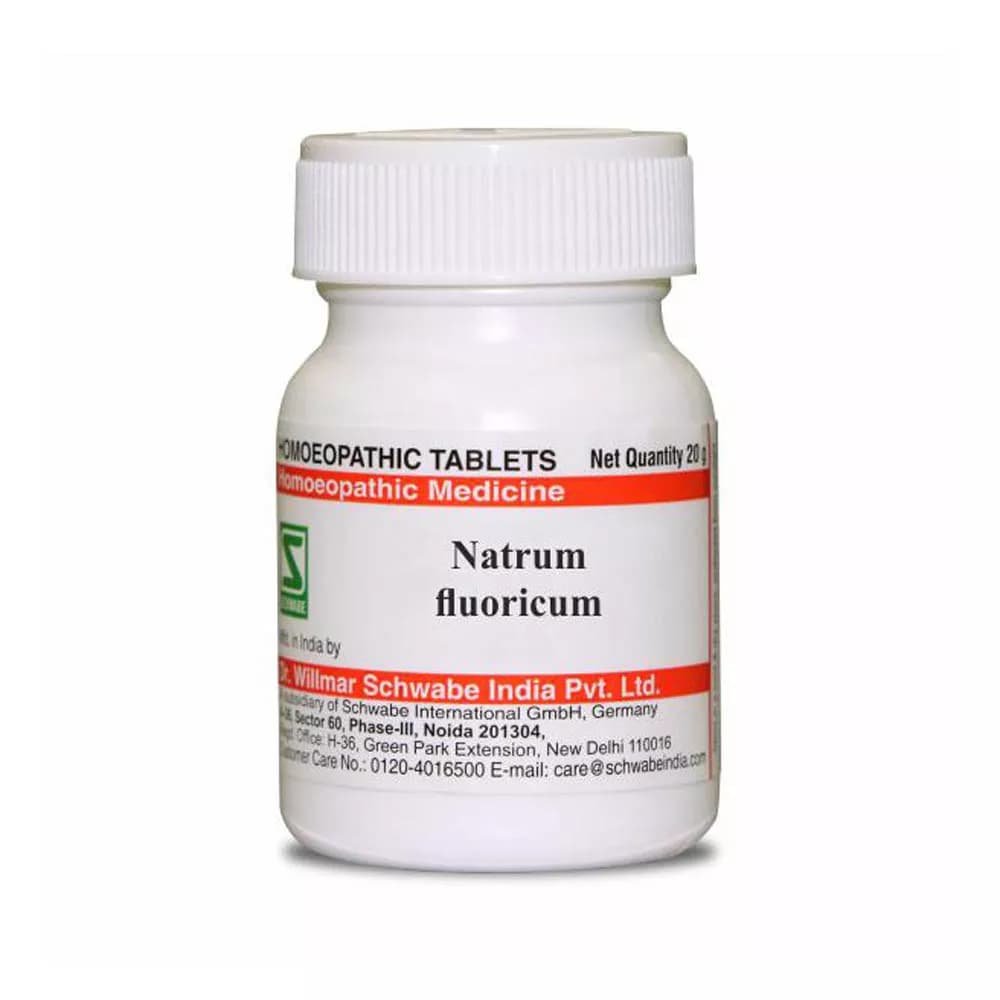 Buy Dr. Willmar Schwabe India Natrum Fluoricum Tablet Online - OLRAA Indian Snacks