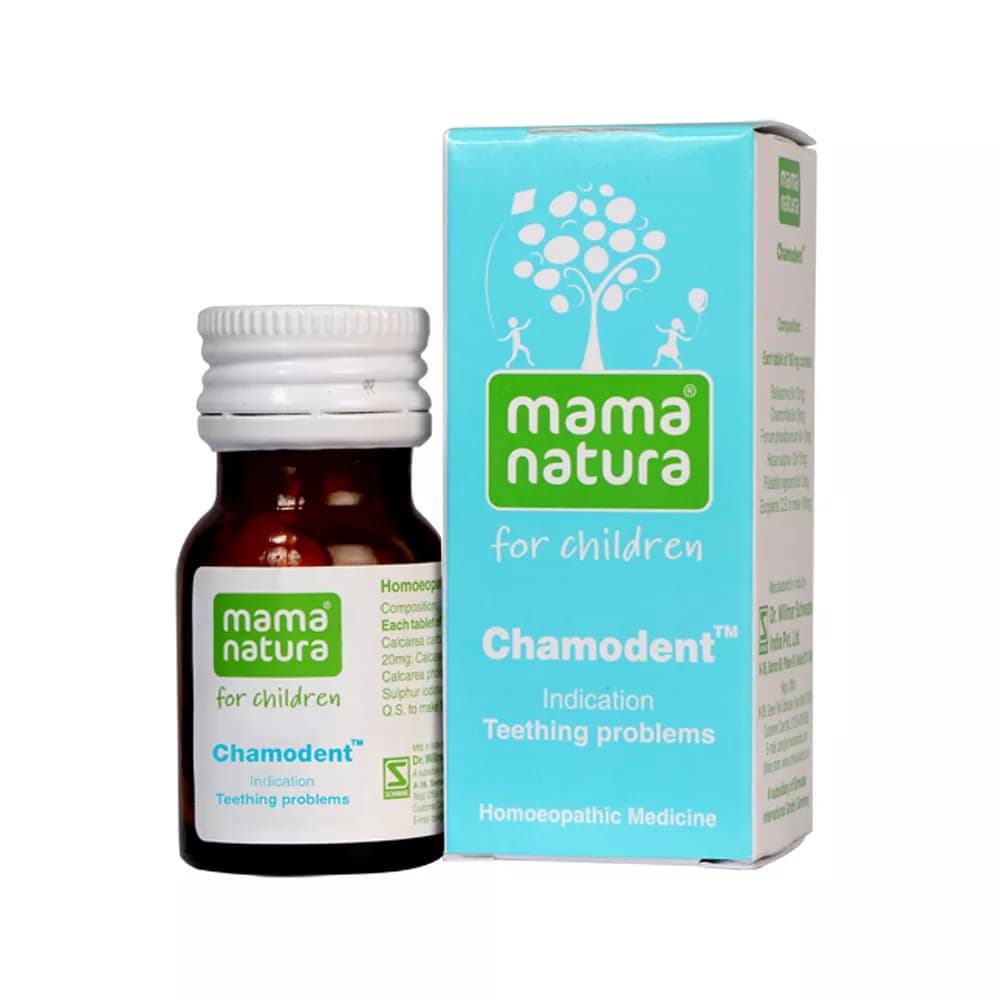 Buy Mama Natura Chamodent Tablet Online - OLRAA Indian Snacks