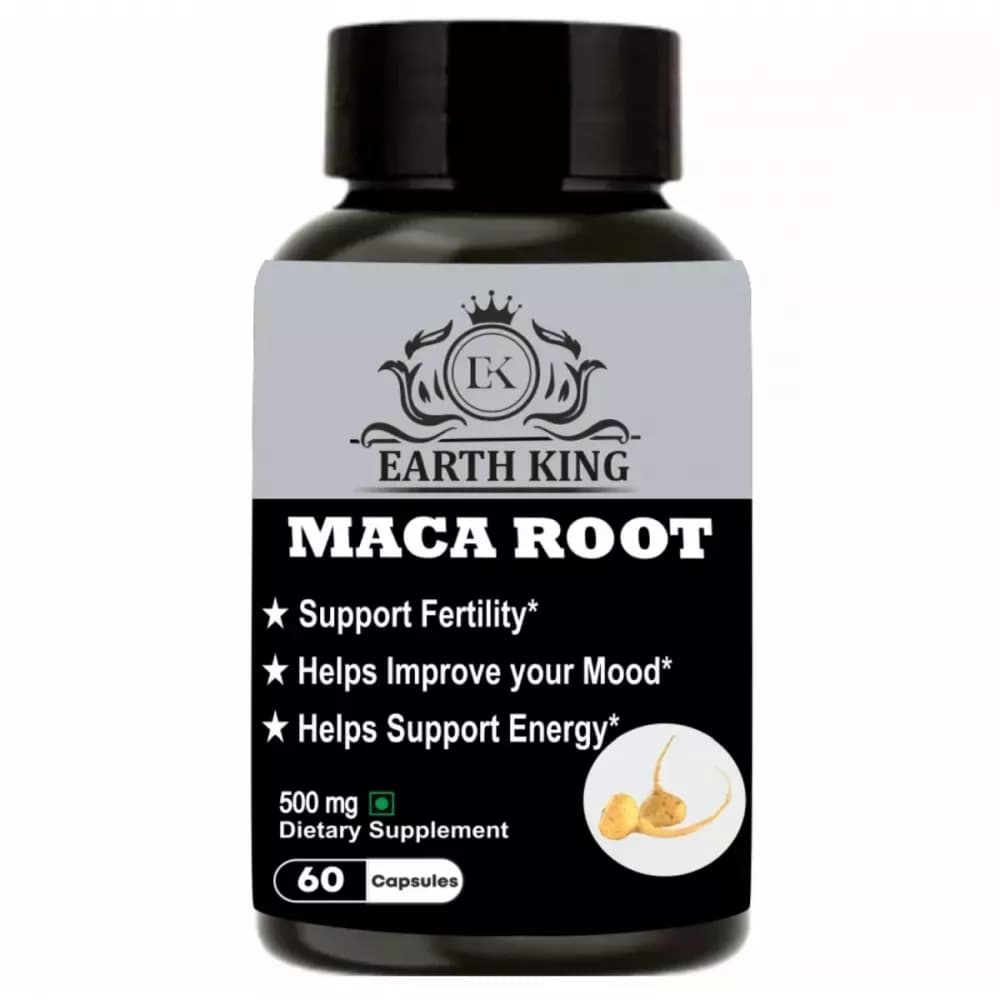 Buy Earth King Maca Root capsule Online - OLRAA Indian Snacks