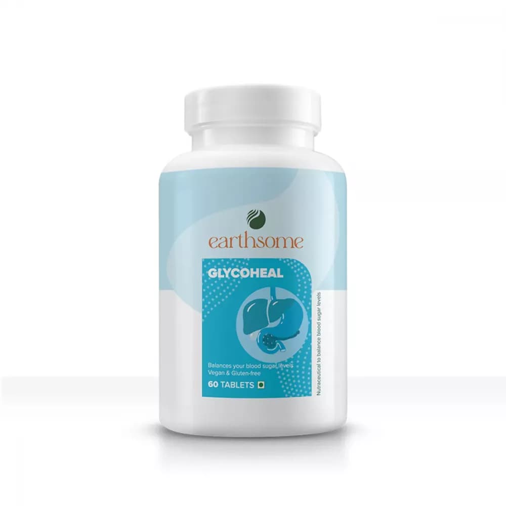 Buy Earthsome Glycoheal Tablets Online - OLRAA Indian Snacks
