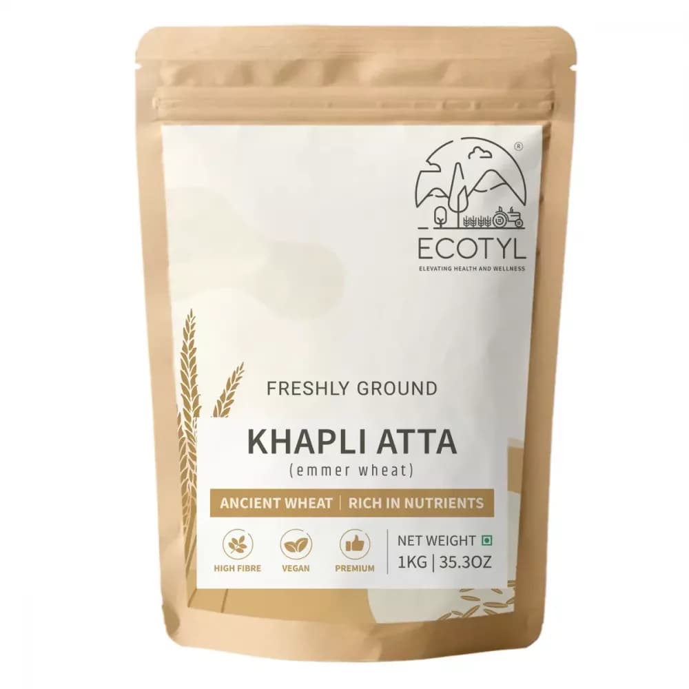 Buy Ecotyl Khapli Atta Online - OLRAA Indian Snacks