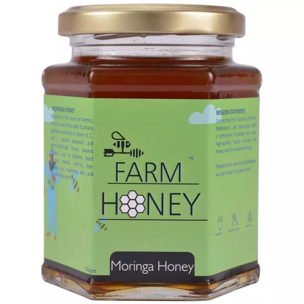 Buy Farm Honey Moringa Honey Online - OLRAA Indian Snacks