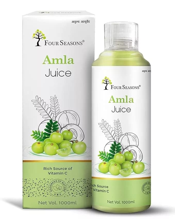 Buy Four Seasons Amla Juice Online - OLRAA Indian Snacks