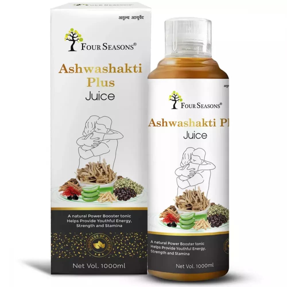 Buy Four Seasons Ashwashakti Plus Juice Online - OLRAA Indian Snacks