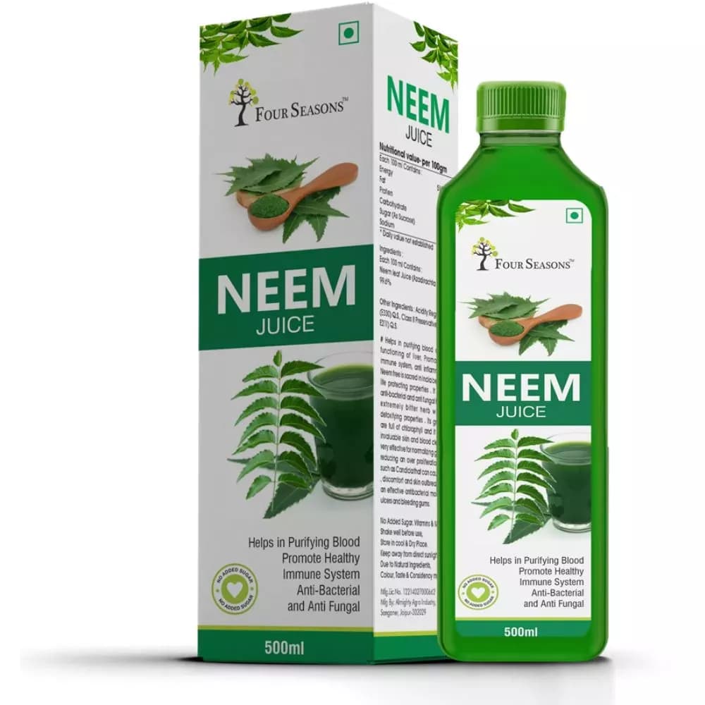 Buy Four Seasons Neem Juice Online - OLRAA Indian Snacks