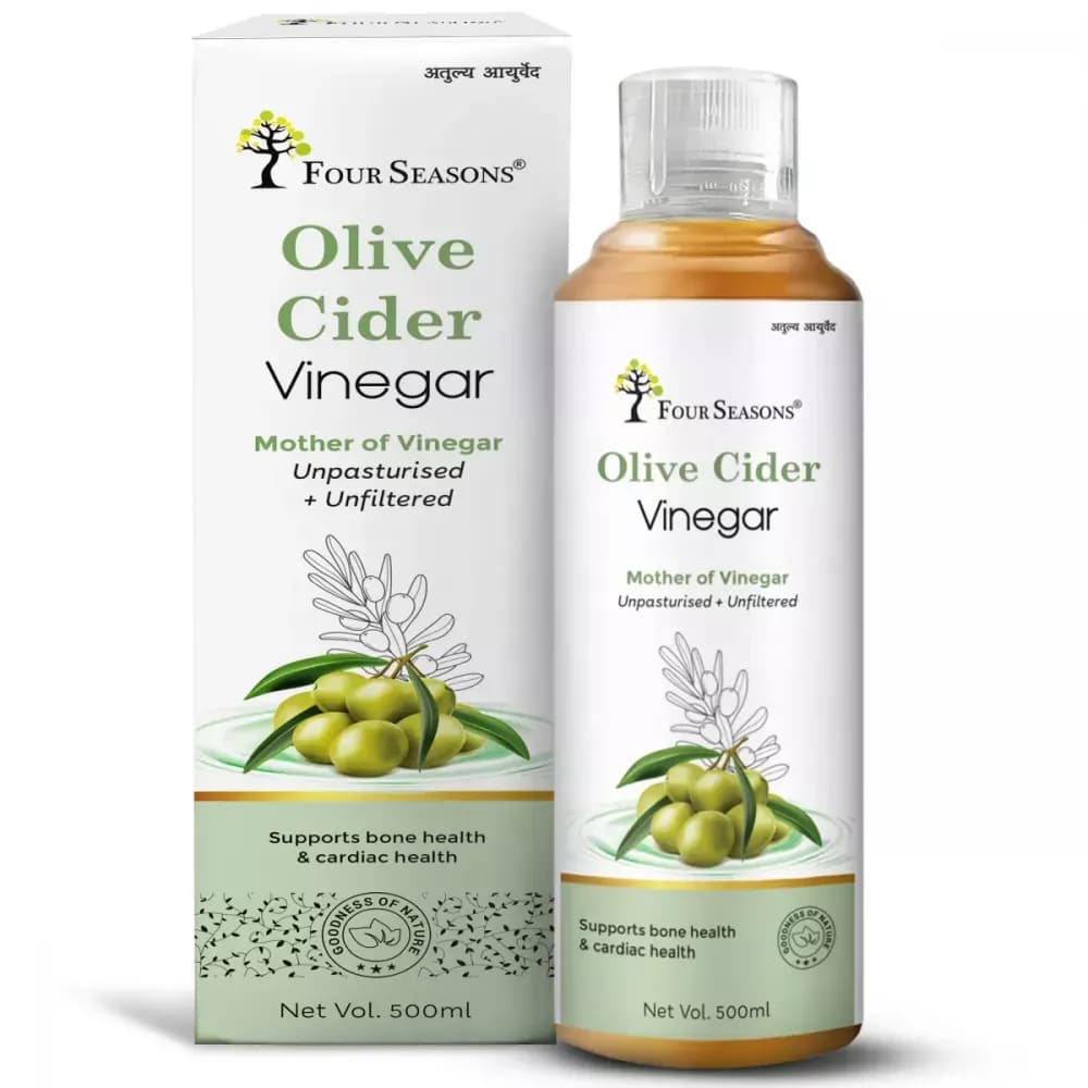 Buy Four Seasons Olive Cider Vinegar Online - OLRAA Indian Snacks