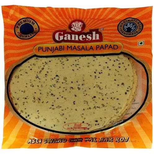 Buy Ganesh Punjabi Masala Special Papad Online - OLRAA Indian Snacks