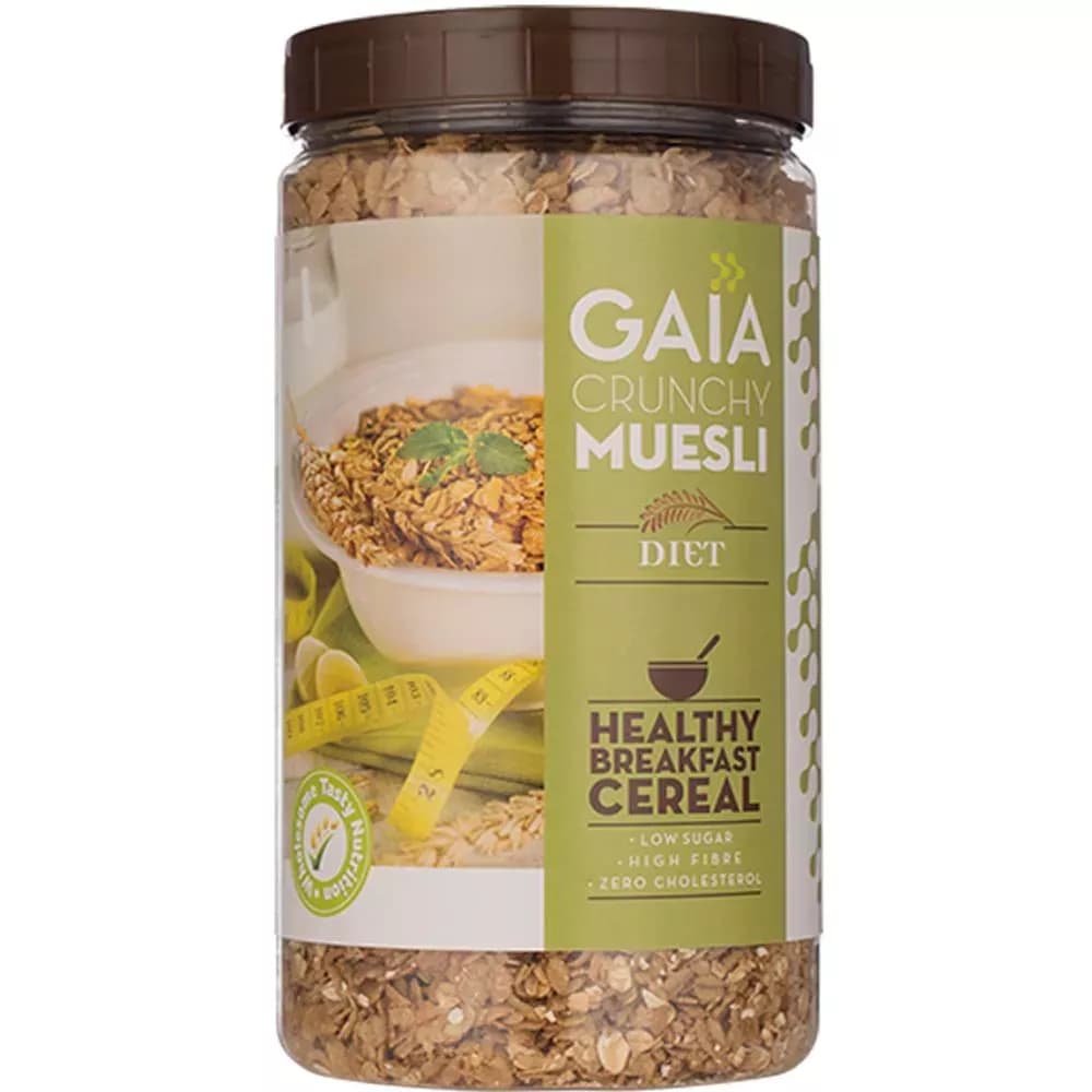 Buy Gaia Crunchy Muesli Diet Online - OLRAA Indian Snacks