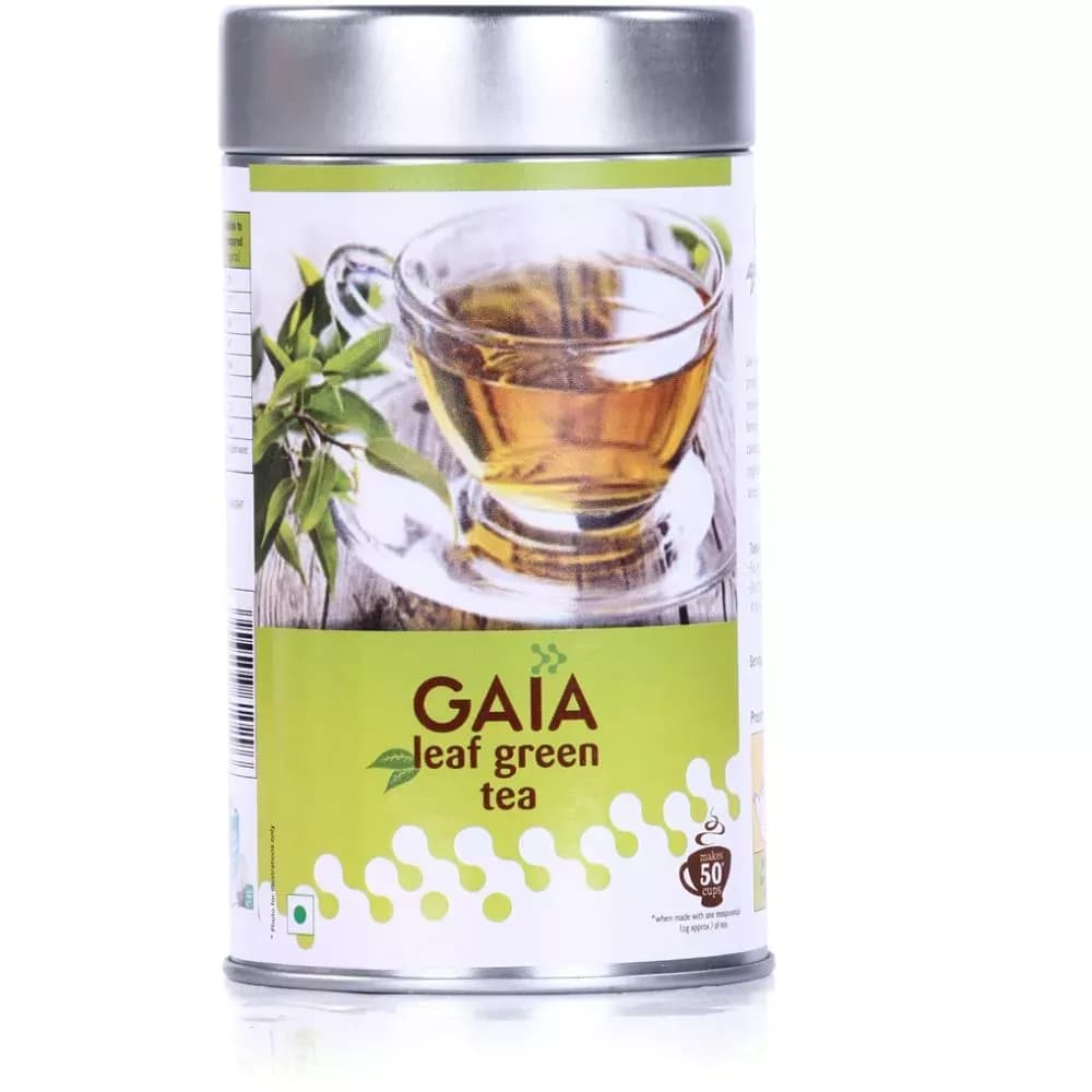 Buy Gaia Green Tea Leaf Online - OLRAA Indian Snacks
