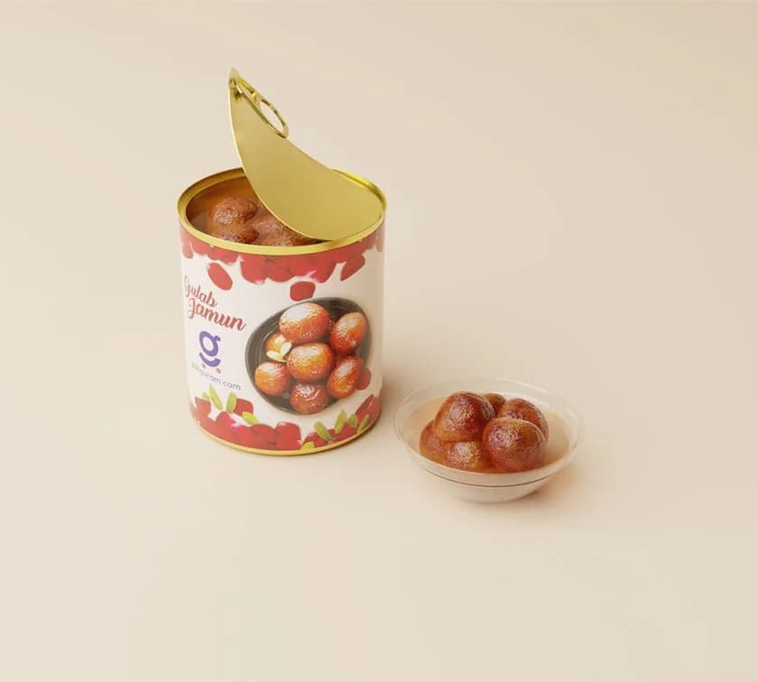 Buy Ganguram Gulab Jamun Online - OLRAA Indian Snacks