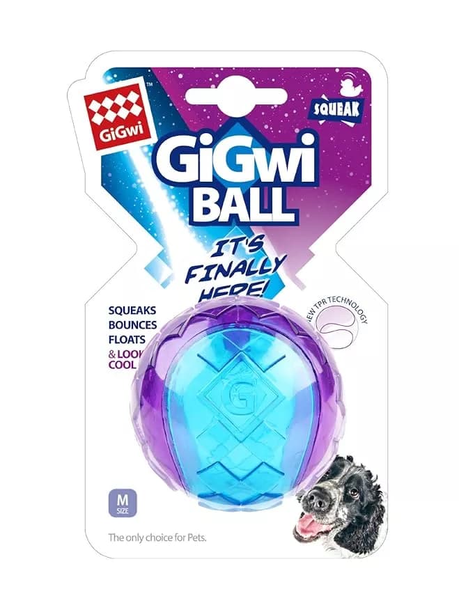 Buy GiGwi Ball Squeaker Toy for Dogs Online - OLRAA Indian Snacks