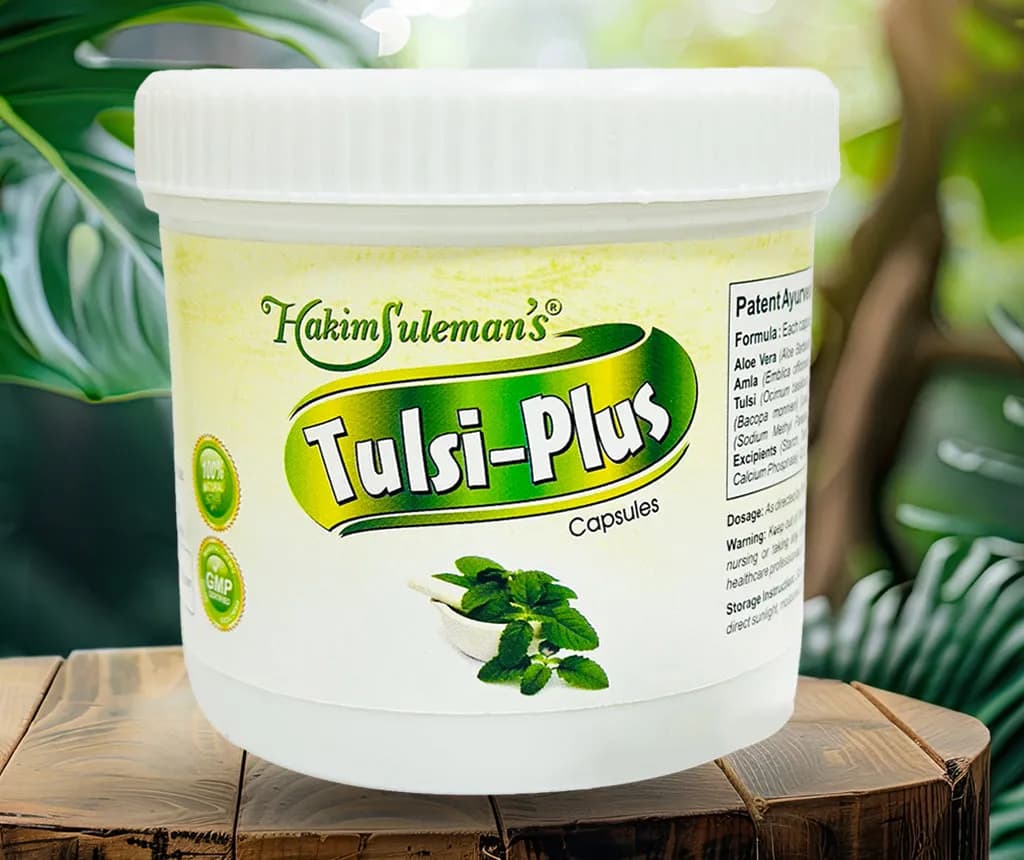 Buy Hakim Suleman’s Tulsi Plus Online - OLRAA Indian Snacks