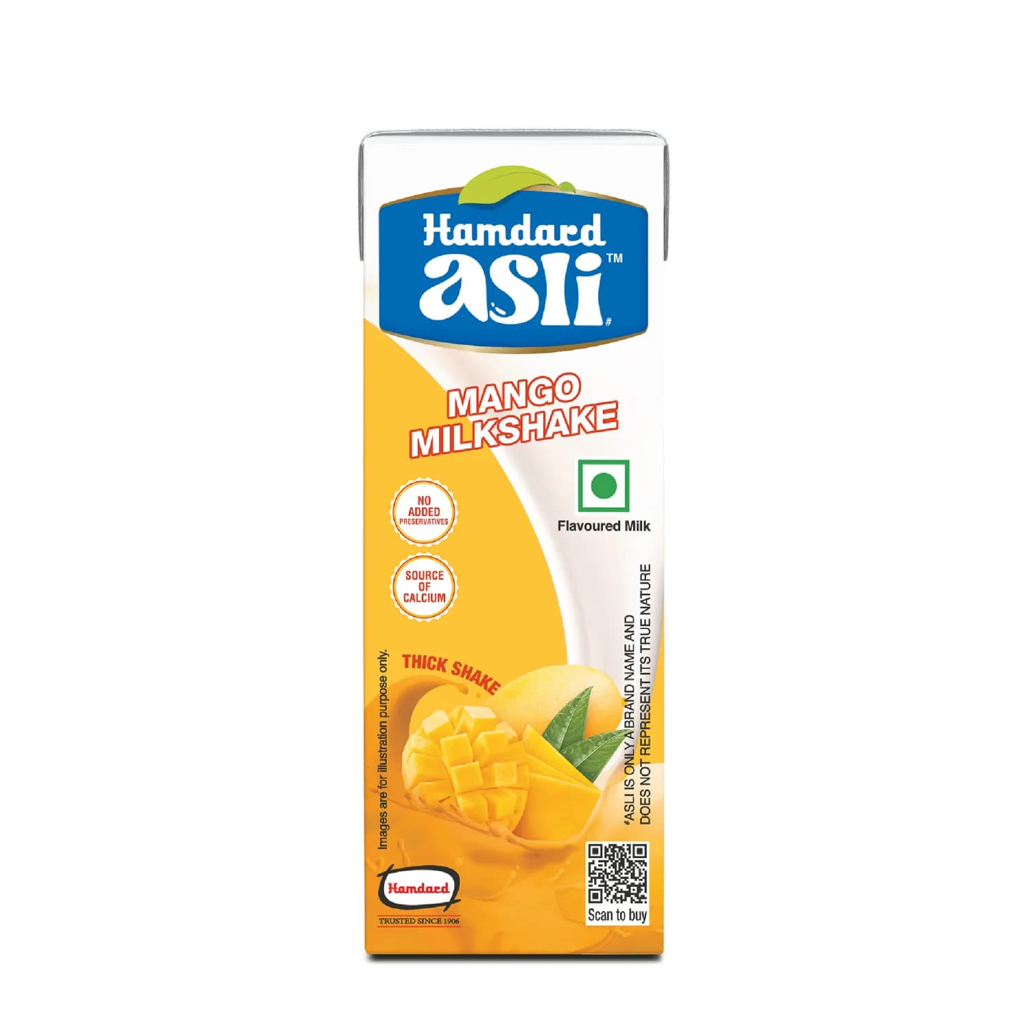 Buy Hamdard Asli Mango Milk Shake Online - OLRAA Indian Snacks