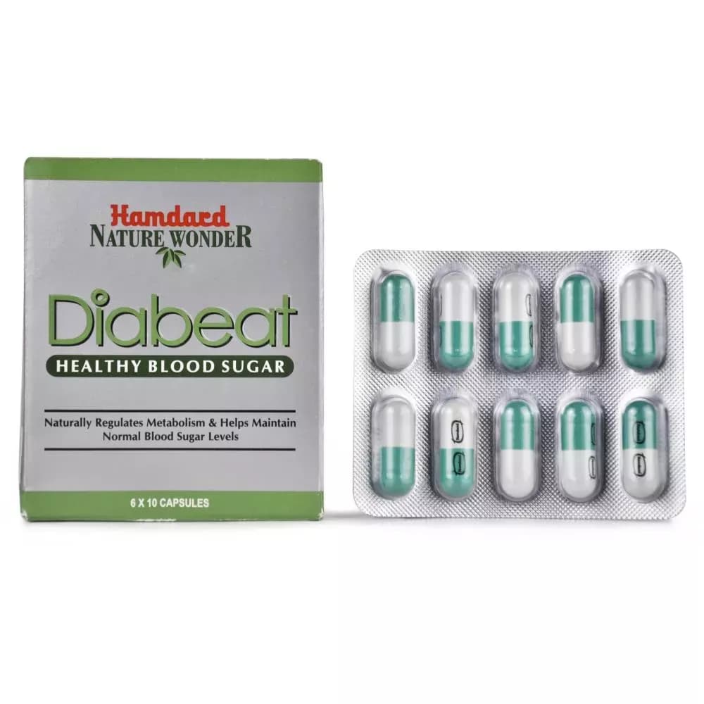Buy Hamdard Diabeat Capsule Online - OLRAA Indian Snacks