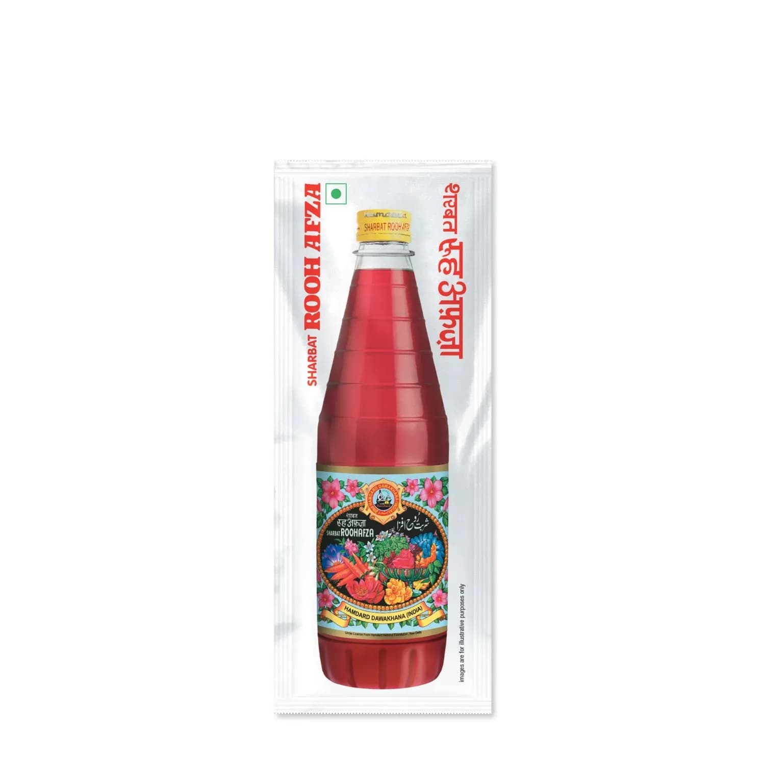 Buy Hamdard Sharbat Rooh Afza Sachet Online - OLRAA Indian Snacks