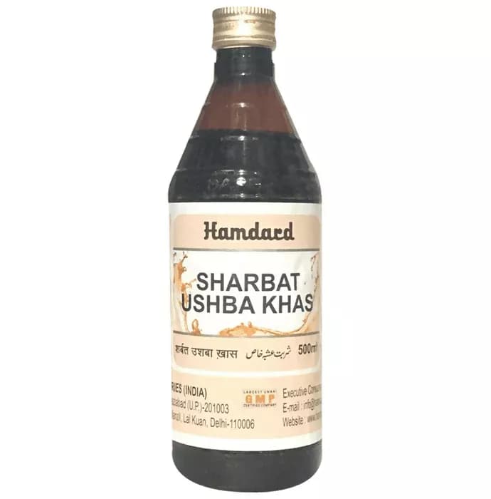 Buy Hamdard Sharbat Ushba Khas Online - OLRAA Indian Snacks