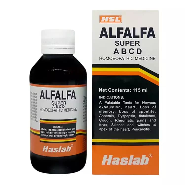 Buy Haslab Alfalfa Super ABCD Tonic Online - OLRAA Indian Snacks