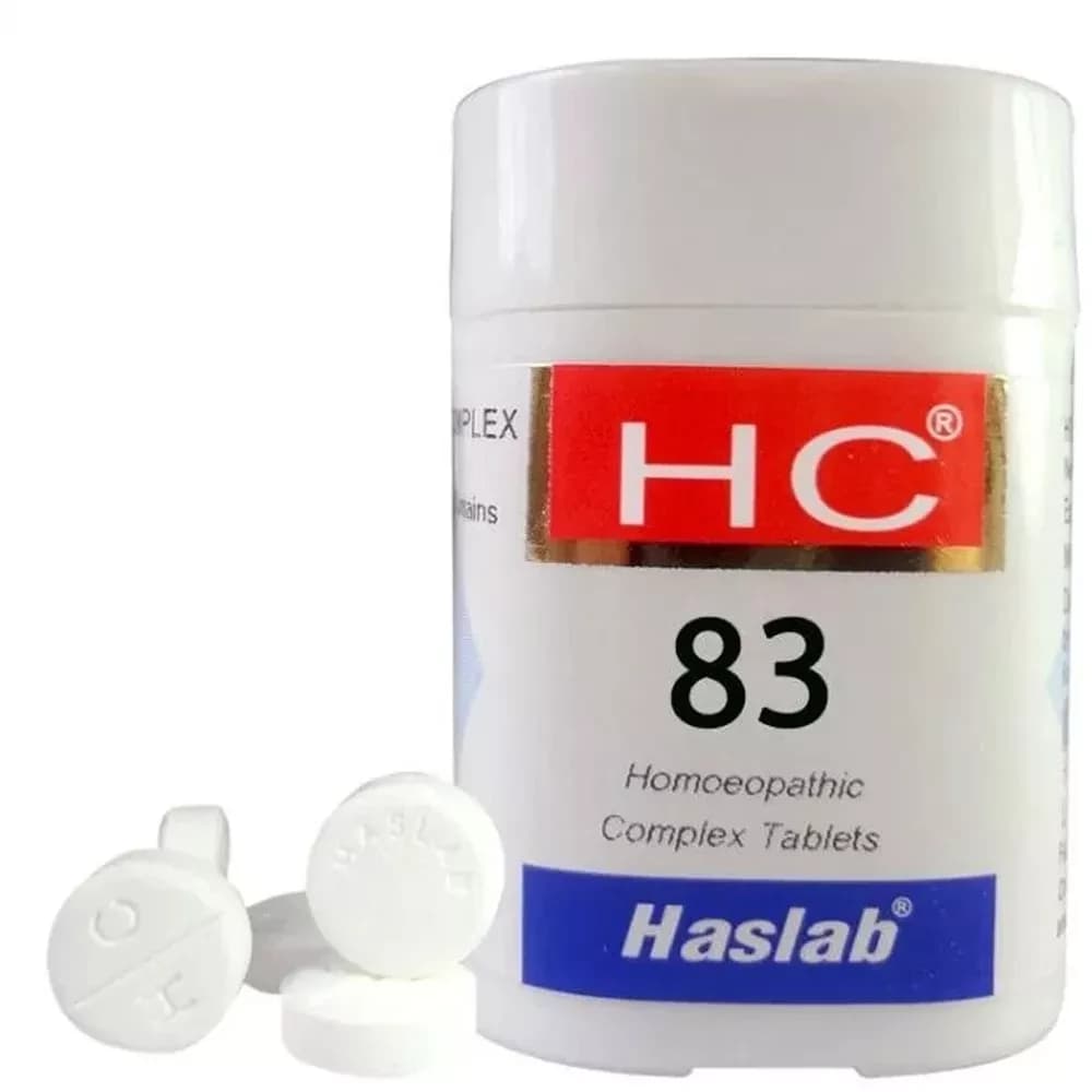Buy Haslab HC 83 Lolium Complex Tablet Online - OLRAA Indian Snacks
