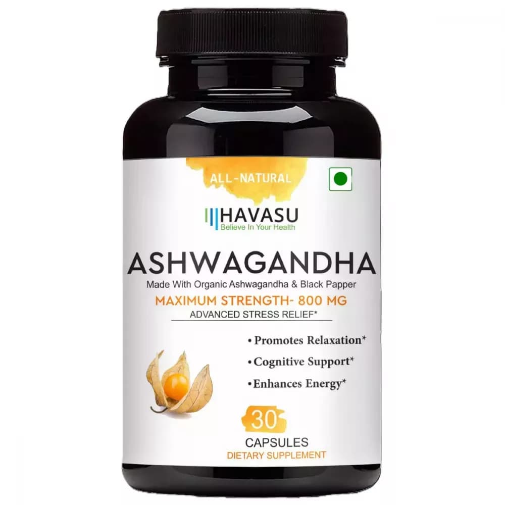Buy Havasu Ashwagandha Capsules Online - OLRAA Indian Snacks
