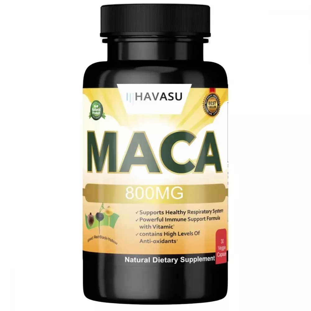 Buy Havasu Maca 800 Mg Capsules Online - OLRAA Indian Snacks