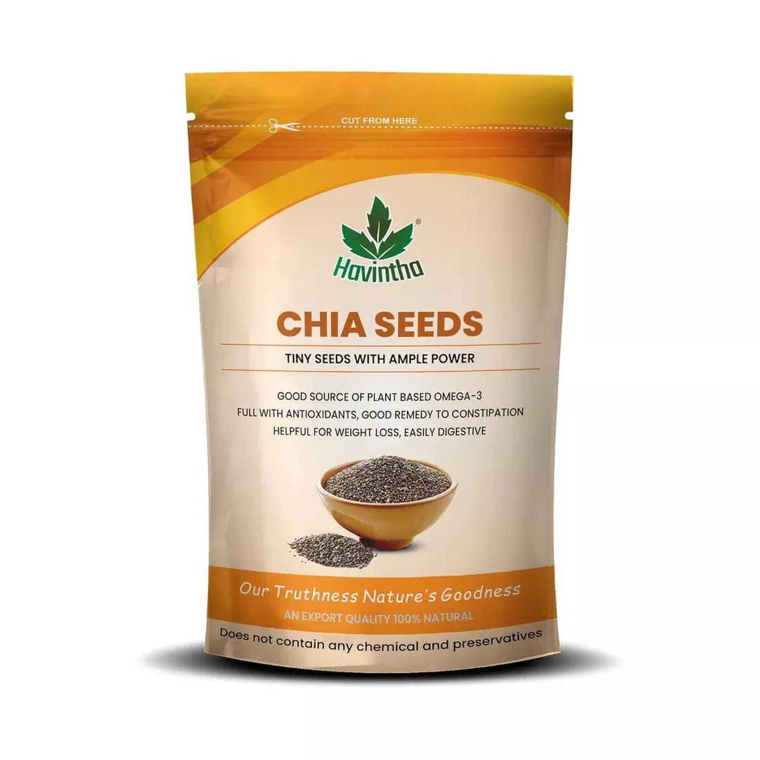 Buy Havintha Natural Chia Seed Online - OLRAA Indian Snacks