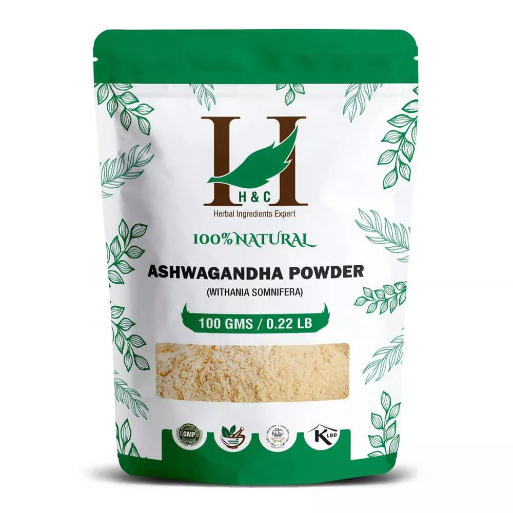Buy H&C Herbal Ashwagandha Powder Online - OLRAA Indian Snacks