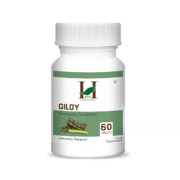 Buy H&C Herbal Giloy Tablets Online - OLRAA Indian Snacks