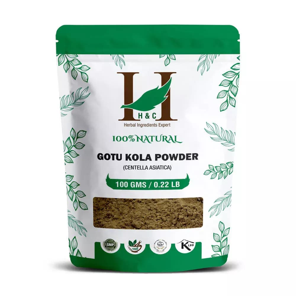 Buy H&C Herbal Gotu Kola Powder Online - OLRAA Indian Snacks