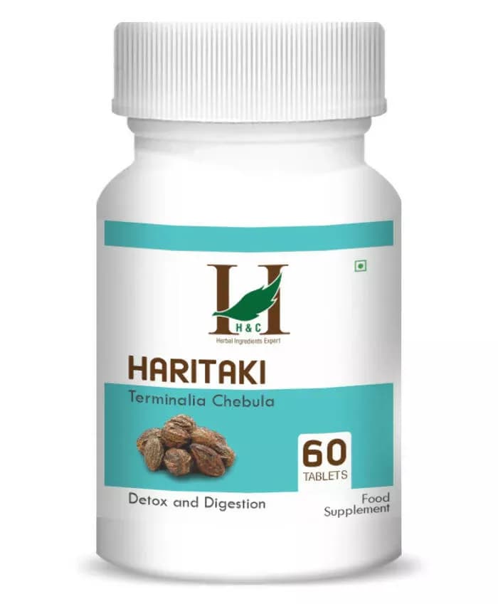 Buy H&C Herbal Haritaki Tablets Online - OLRAA Indian Snacks