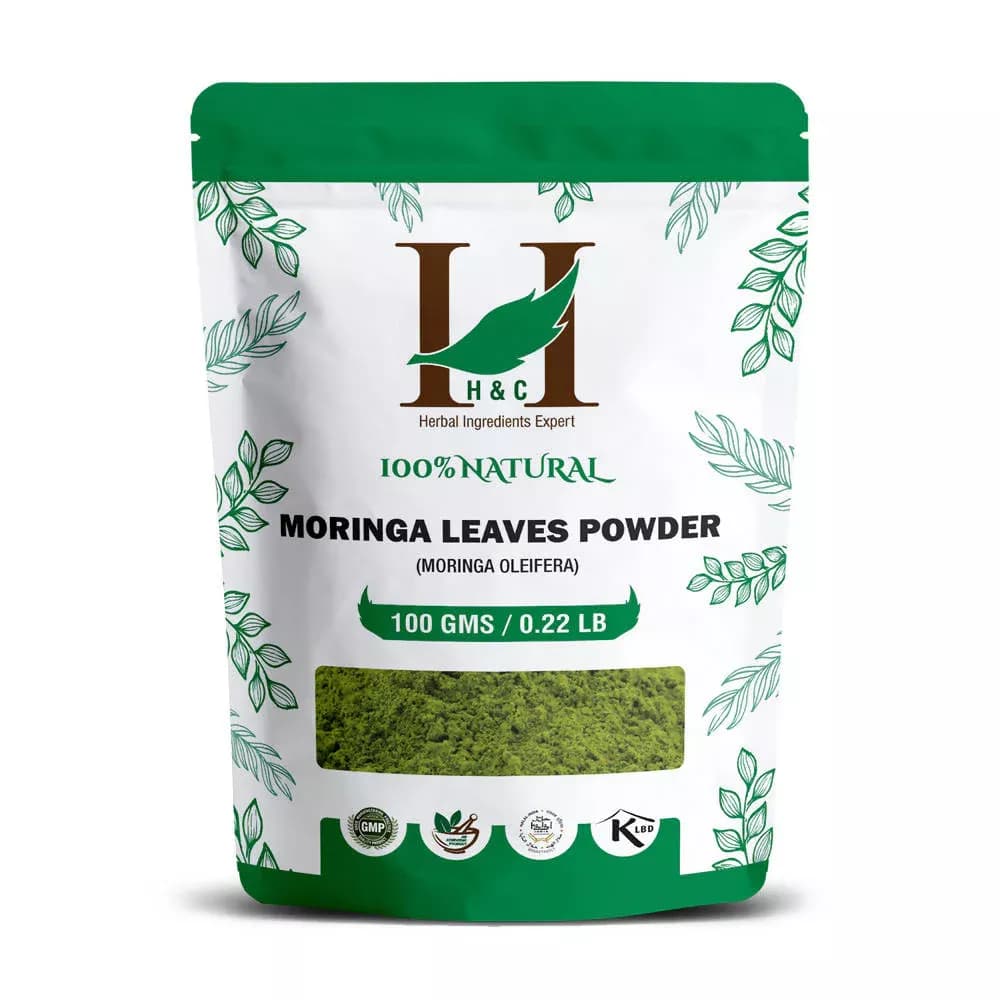 Buy H&C Herbal Moringa Leaves Powder  Online - OLRAA Indian Snacks