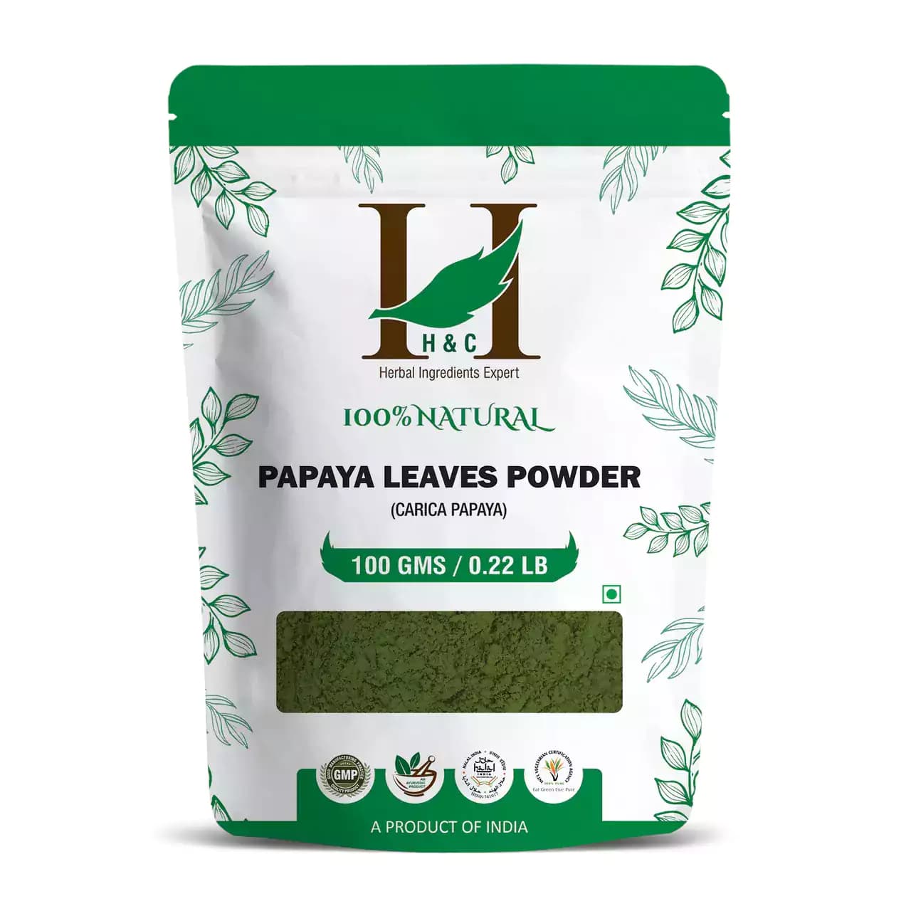 Buy H&C Herbal Papaya Leaves Powder Online - OLRAA Indian Snacks