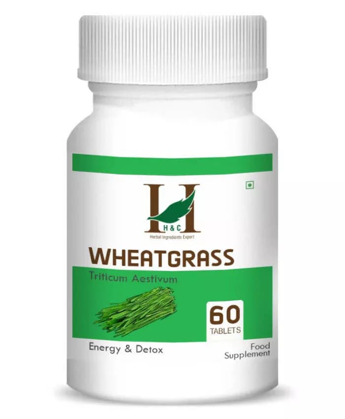 Buy H&C Herbal Wheatgrass Tablets Online - OLRAA Indian Snacks