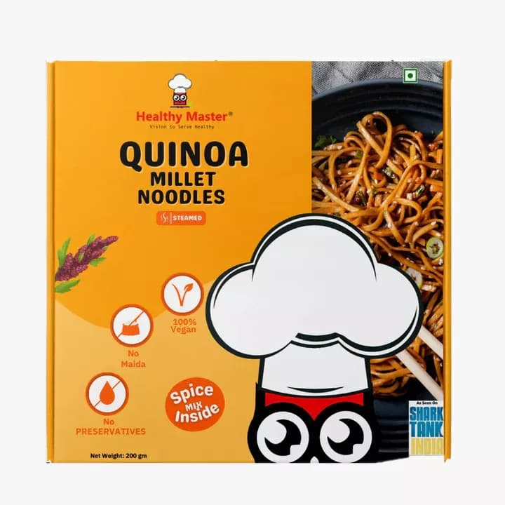 Buy Healthy Master Quinoa Millet Noodles Online - OLRAA Indian Snacks
