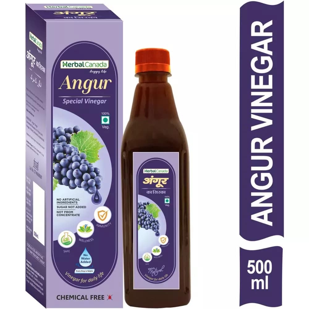 Buy Herbal Canada Angur Vinegar Online - OLRAA Indian Snacks