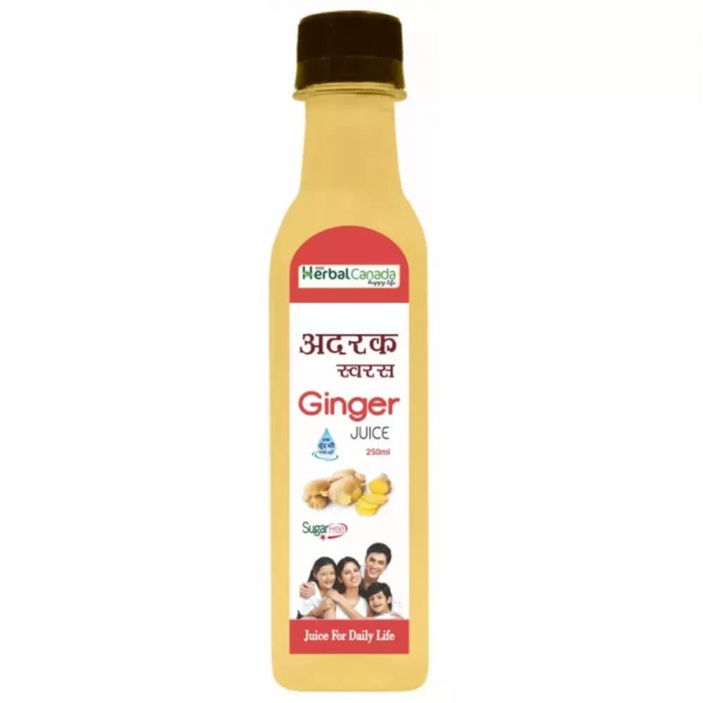 Buy Herbal Canada Ginger Juice Online - OLRAA Indian Snacks