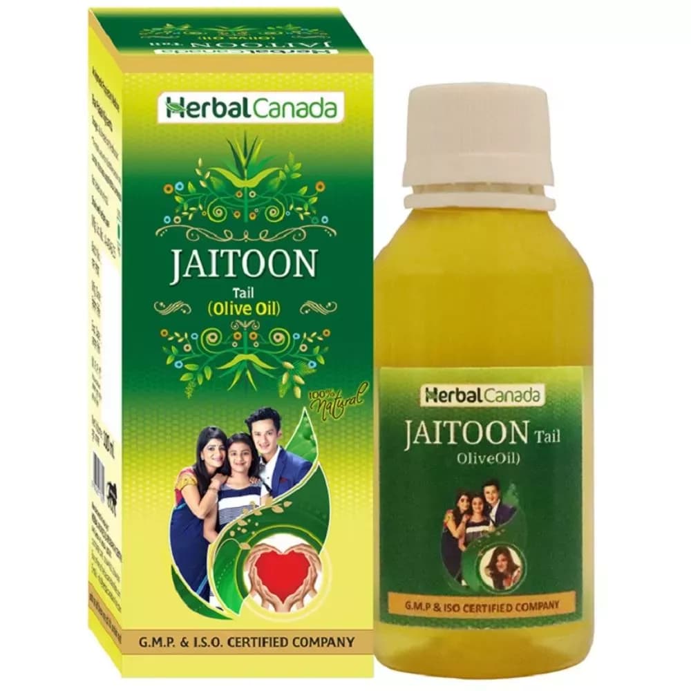 Buy Herbal Canada Jaitoon Olive Oil Online - OLRAA Indian Snacks