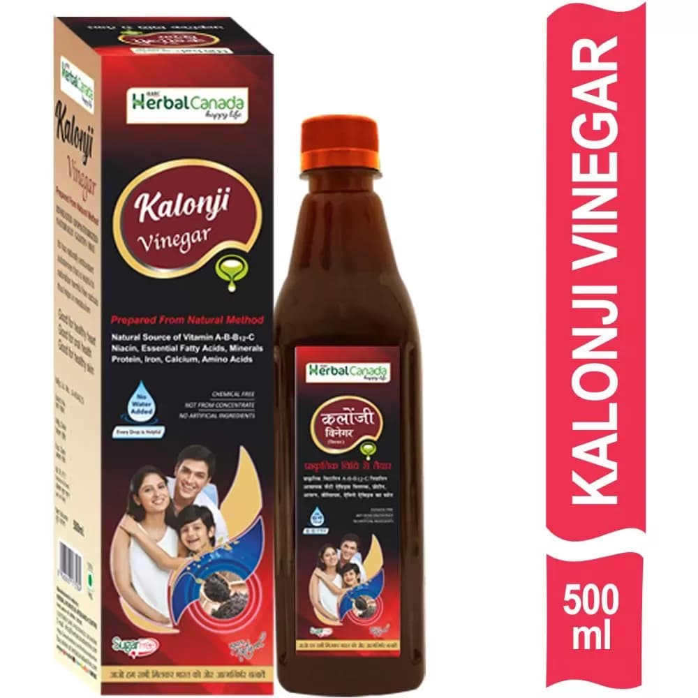 Buy Herbal Canada Kalongi Vinegar Online - OLRAA Indian Snacks